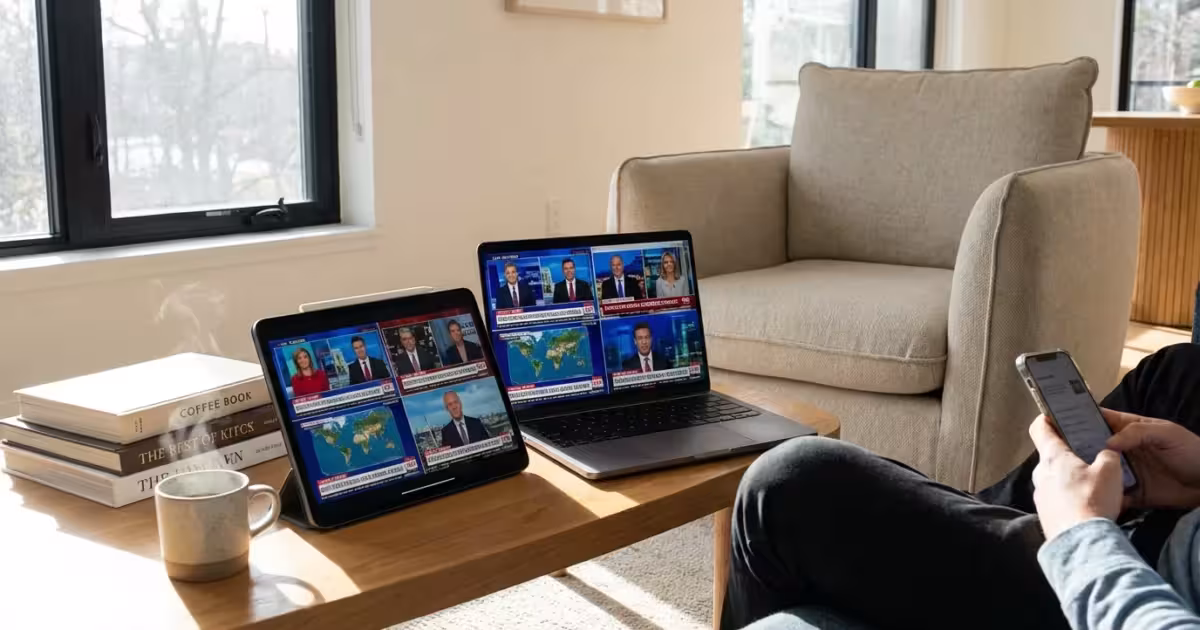 Live TV Streaming for News Addicts: The Best Options for Real-Time Coverage - guide