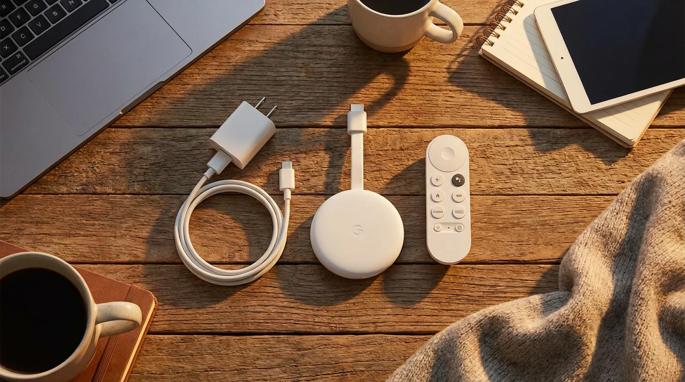 The Flexible Option: Chromecast with Google TV illustration